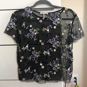 urban outfitters mesh top